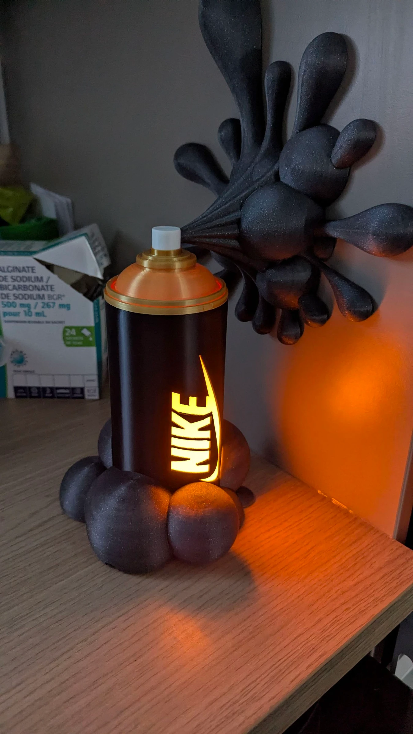 Modern Nike LED lamp – photo 2